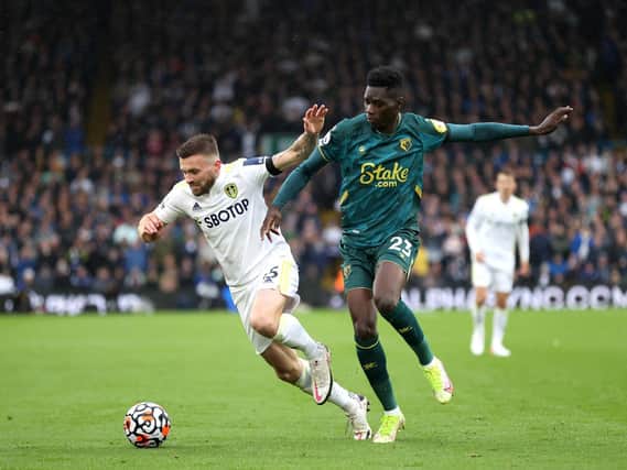 JOINING UP - Stuart Dallas has left Leeds United to be part of the Northern Ireland squad despite limping out of the Watford game at Elland Road. Pic: Getty