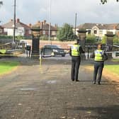 Police have launched an appeal after a fatal crash in East End Park following a fail to stop incident last night.