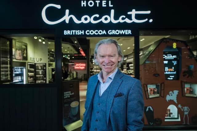 Angus Thirlwell, co-founder and chief executive of Hotel Chocolat