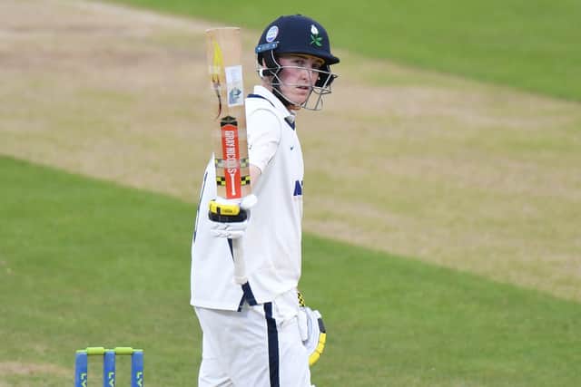 YOU'RE THE ONE: Batsman Harry Brook of has enjoyed a memorable breakthrough season for Yorkshire CCC. Picture: Tony Marshall/Getty Images