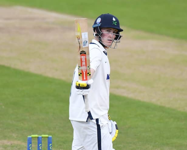 YOU'RE THE ONE: Batsman Harry Brook of has enjoyed a memorable breakthrough season for Yorkshire CCC. Picture: Tony Marshall/Getty Images