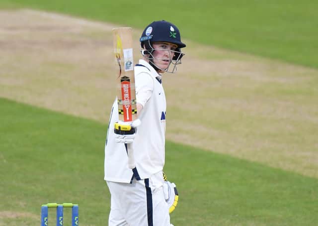 YOU'RE THE ONE: Batsman Harry Brook of has enjoyed a memorable breakthrough season for Yorkshire CCC. Picture: Tony Marshall/Getty Images