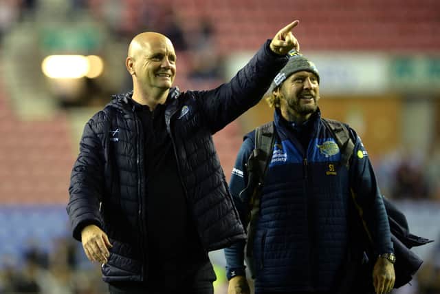 GOOD YEAR: Leeds Rhinos head coach Richard Agar
Picture: Jonathan Gawthorpe