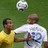 NIGHTMARE OPPONENT - Former Leeds United defender Tony Dorigo recalls a 1993 encounter with Brazil legend Cafu, left, that showed a trait he also sees in Raphinha. Pic: Getty