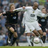 TRIBUTES: Led by ex-Leeds United striker Brian Deane, right, to former Whites physio Geoff Ladley. Photo by Matthew Lewis/Getty Images.