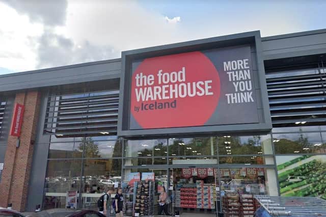 It happened at The Food Warehouse store in Kirkstall Bridge Shopping Park. Photo: Google.
