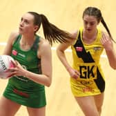 Leeds Rhinos new signing Amy Clinton in action for Celtic Dragons against Manchester Thunder. Picture: Morgan Harlow/Getty Images.