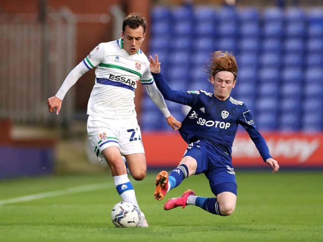 YOUNG PROSPECT - Sean McGurk in particular has shone in the EFL Trophy for Leeds United's Under 21 side this season, suggesting there is some merit in their involvement. Pic: Getty