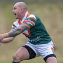Dom Brambani in action for Hunslet. Picture by Tony Johnson.