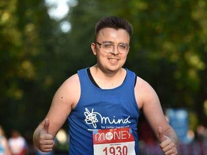 Ryan McNamee completed the London marathon to raise money for mental health charities including Andy's Man Club.