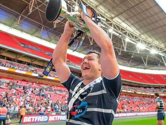 Brett Ferres was a member of Rovers' 1895 Cup-winning side at Wembley this year. Picture by Allan McKenzie/SWpix.com.