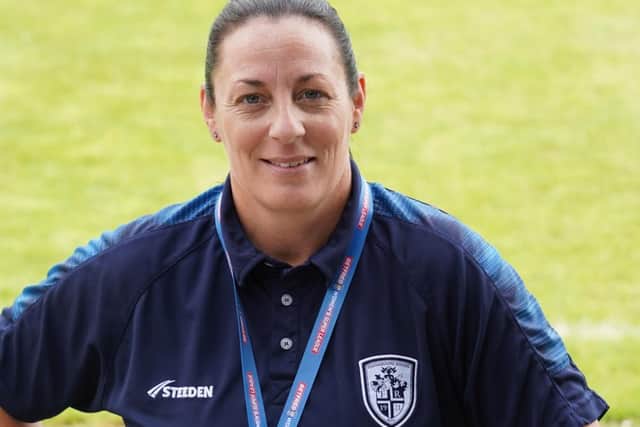 Rovers coach Natalise Gilmour.