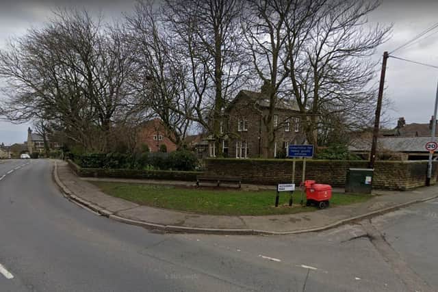 A small patch of grass adjacent to a home in Uppermoor Pudsey was due to be the site of the mast.
Pic: Google