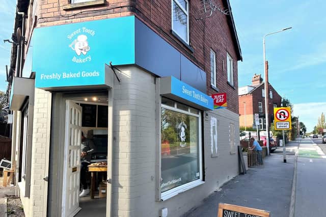 Sweet Tooth Bakery, Stanningley Road - which will be run by David Stalbow, 63 - opened on Friday
