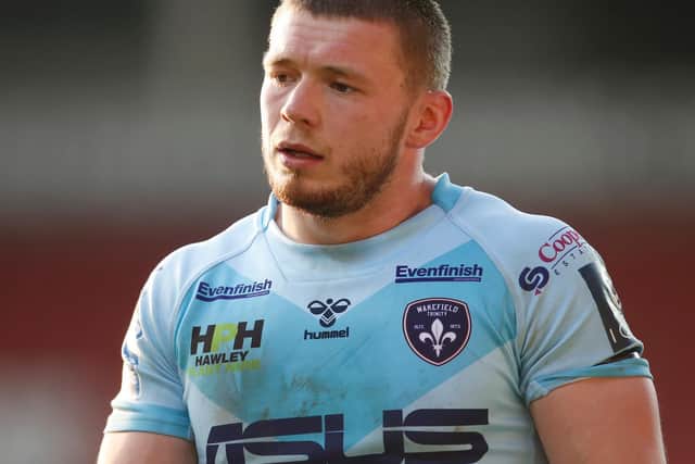 NEW DEAL: For James Batchelor at Wakefield Trinity. Picture: Ed Sykes/SWpix.com.