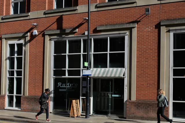 The restaurant in New Station Street. Picture: Jonathan Gawthorpe.