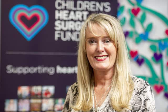 Children's Heart Surgery Fund CEO Sharon Milner. Picture Tony Johnson