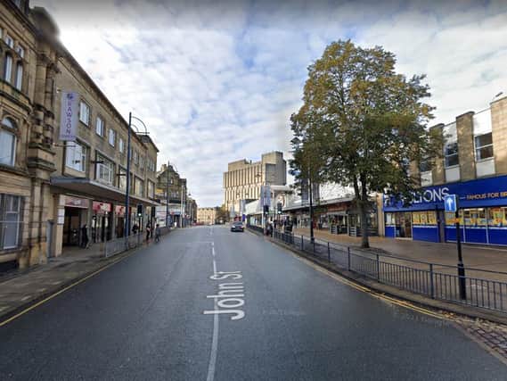 John Street, Bradford.

Image: Google