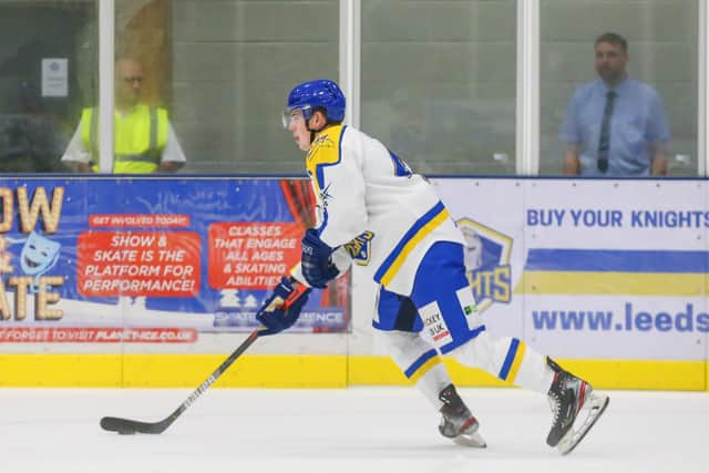 OFF THE MARK: Jordan Griffin scored his first goal of the season in the 6-3 win over Milton Keynes Lightning Picture:

Andy Bourke/Podium Prints