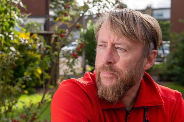 Rob Jennings, 50, former Royal Signals communications operator, has struggled with his mental health for 28 years. Picture: Bruce Rollinson