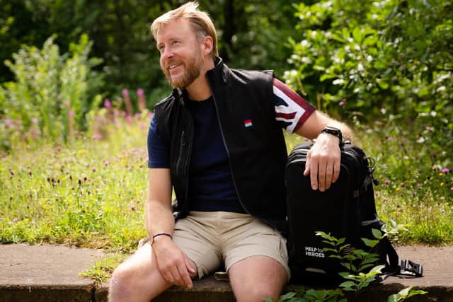 Rob Jennings, who is encouraging fellow veterans to seek help if struggling with mental health. Picture: Hope for Heroes