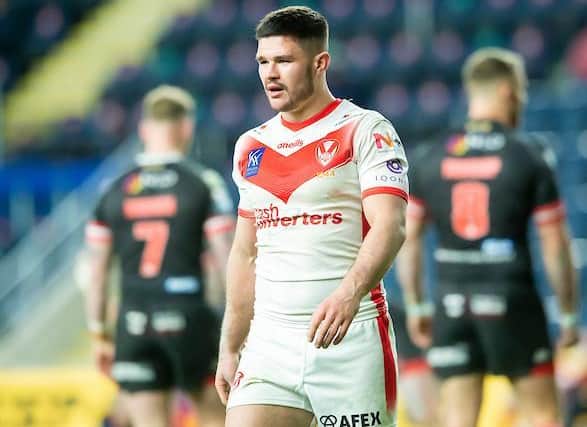 Rhinos have signed James Bentley from St Helens to strengthen their pack. Picture by Allan McKenzie/SWpix.com.