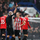 Southampton's James Ward-Prowse is sent off against Chelsea. Pic: Getty