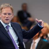 Grant Shapps at Conservative Party conference in Manchester (PA)
