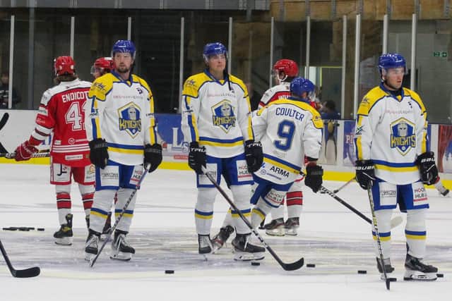 Leeds Knights suffered their first defeat of the season at home to Peterborough on Sunday. Picture courtesy of Kat Medcroft/Swindon Wildcats