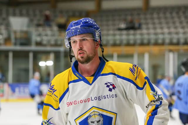 Leeds Knights' defenceman, Bobby Streetly. Picture: Andy Bourke/Podium Prints.