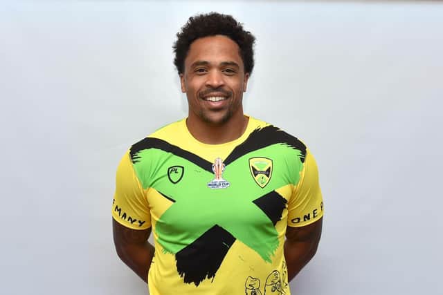 Jordan Turner, of Castleford Tigers and Jamaica.