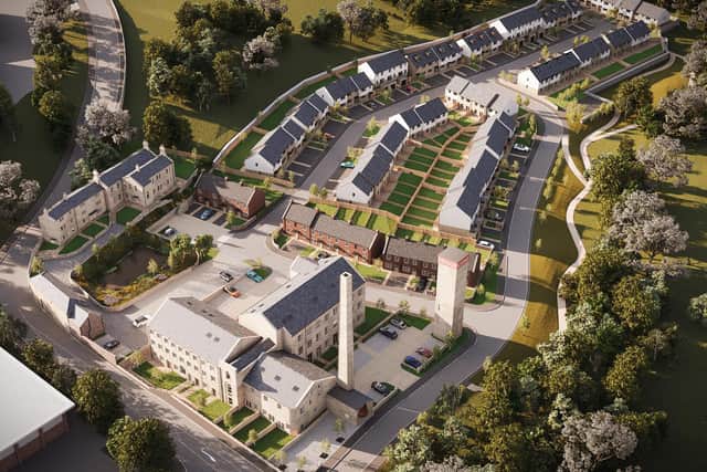 CGI image of what the development will look like.