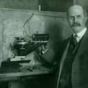 Taken in 1922, Sir William Henry Bragg with the X-ray spectrometer. Picture: The Royal Institution Archive
