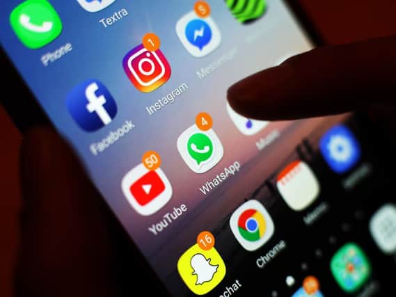 Instagram, Facebook and WhatsApp suffered and outage. Picture: PA.