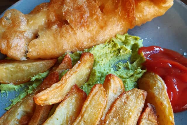 Fish and Chips.