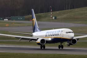 Ryanair have unveiled the new route in hopes of encouraging hesitant passengers back onboard as the airline industry seeks to return to pre-pandemic levels. Picture: Steve Parsons.