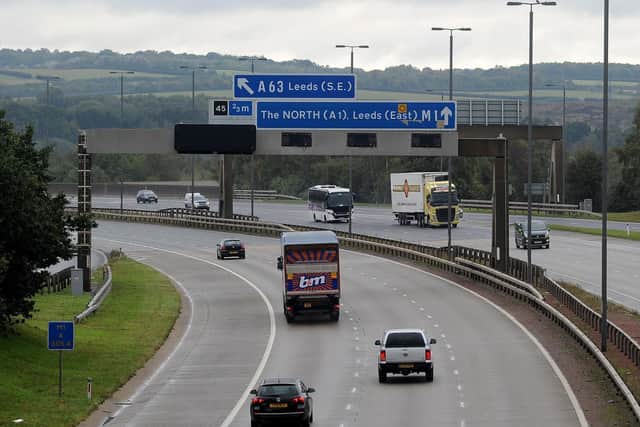 Stock photo of A1 at Leeds.