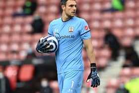 Southampton goalkeeper Alex McCarthy at St Mary's. Pic: Getty