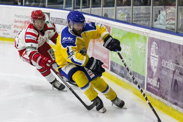 LEADING MAN: 

Sam Zajac was the 'obvious' choice as Leeds Knights captain, said head coach Dave Whistle 

Picture courtesy of Kat Medcroft - Swindon Wildcats