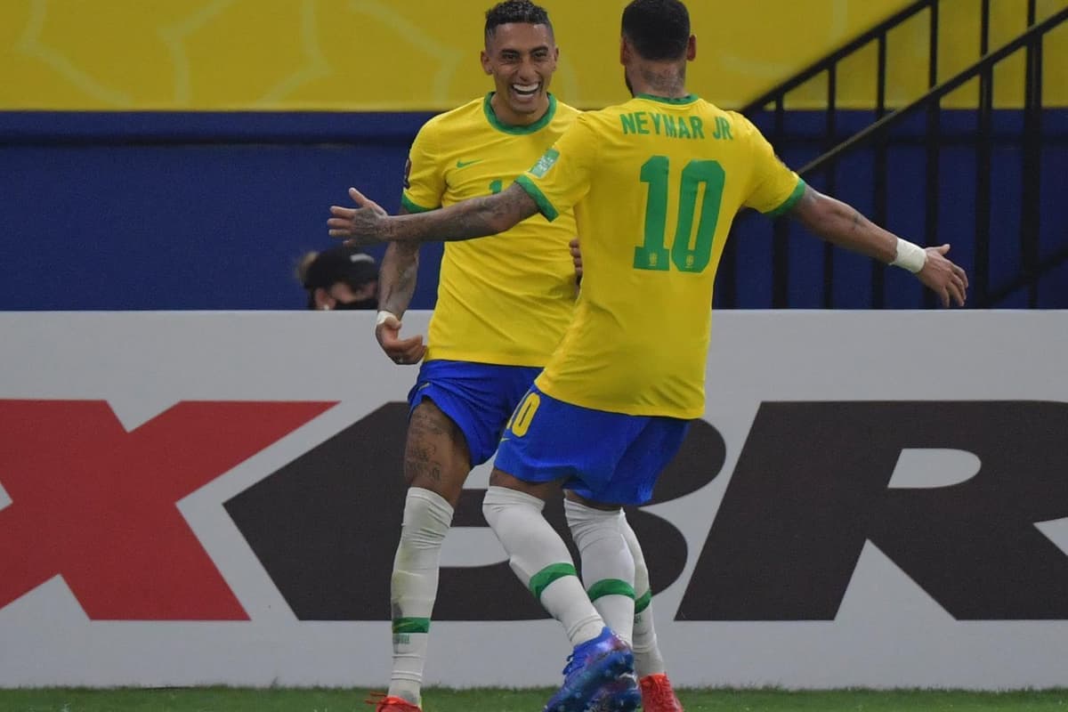 Brazil Raphinha Goal WATCH - Raphinha completes brace with brilliant goal on full Brazil ...