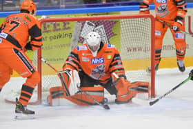 Ben Churchfield, seen in action for Sheffield Steelers during the Elite Series in Nottingham earlier this year. Picture: Dean Woolley.