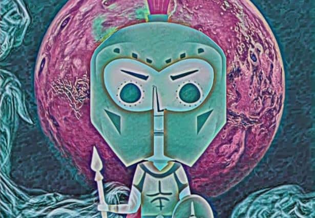 This is one of the Roman God Mars - it was Liam's biggest sale to date 0.1337ETH, roughly $500
Pic: Liam Formaniuk