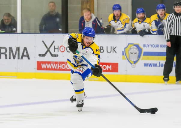 BACK IN THE GAME: Centre Matty Davies returns to the Leeds Knights line-up to face Sheffield Steeldogs Picture: Andy Bourke.