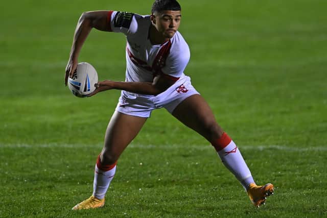 Will Pryce scored a try and seven goals for England Knights. Picture by Bruce Rollinson.