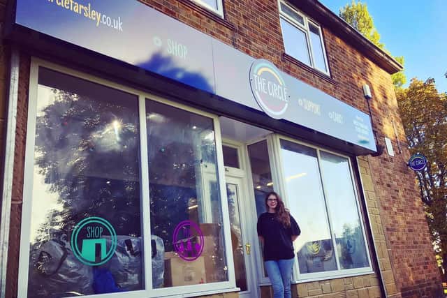 Nicola Lawson, 37, is set to open The Circle Farsley as a new base for her popular baby carrier hire service - The West Yorkshire Sling Library.
PIC: Nicola Lawson