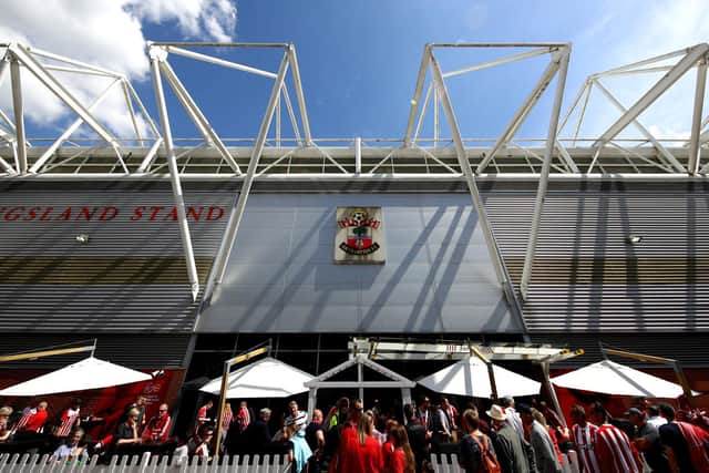 St Mary's stadium, Southampton. Pic: Clive Mason.