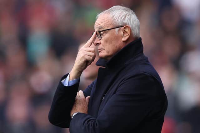 TORRID START: New boss Claudio Ranieri, above, saw his Watford side walloped 5-0 at home to Liverpool in his first game in charge and the Hornets are second favourites to go down. Photo by Richard Heathcote/Getty Images.