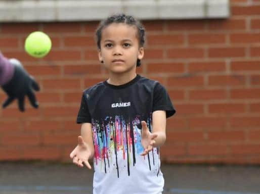 Starting them young. The Crick-EAT programme offers coaching as well as meals.