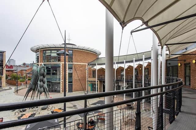 Home will be moving into No 3 Brewery Wharf, which has waterfront terracing and expansive views along the River Aire