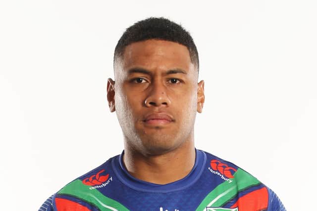 Former New Zealand Warriors winger David Fusitu'a has signed for Super League club Leeds Rhinos. Picture: Grant Trouville/NRL / www.photosport.nz.